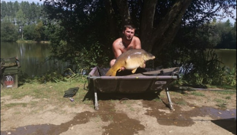 A 28 lb 4 oz carp from Lillypool, Darren Key, Sep 2019