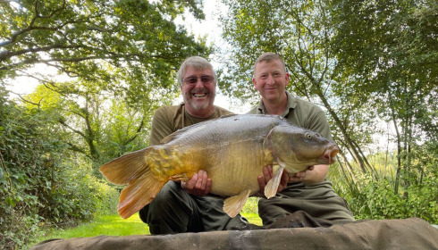 A carp from Lillypool, Gary & Stewart Fish 100!, Aug 2021
