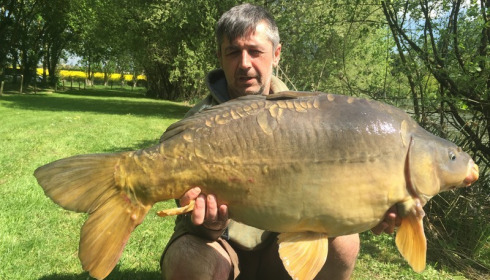 A 35 lb 8 oz carp from Lillypool, Jason Newland, Apr 2017