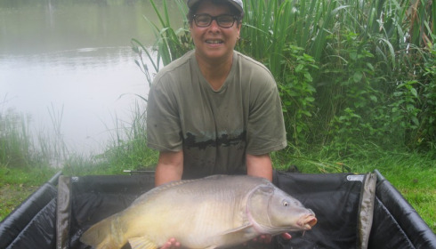A 21 lb 7 oz carp from Lillypool, Lorna Smith, Jun 2016