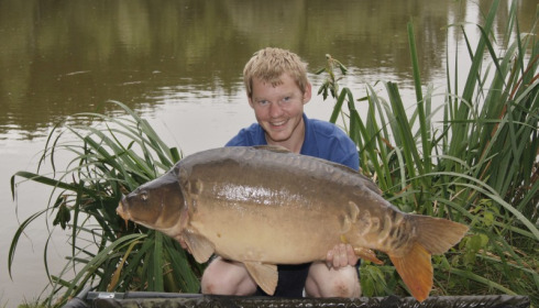 A 38 lb 13 oz carp from Lillypool, Lee Turley, Jul 2015