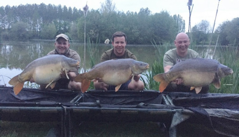A 30 lb carp from Lillypool, Triple 30's, May 2016