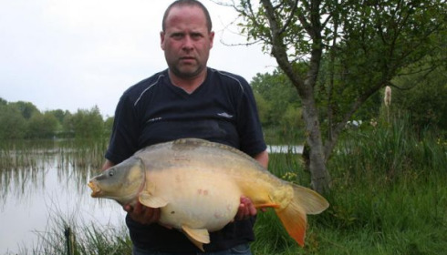 A 26 lb carp from Lillypool, Spencer Tracey, May 2010
