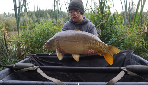 A 20 lb 2 oz carp from Lillypool, Callum Gordon, Aug 2015