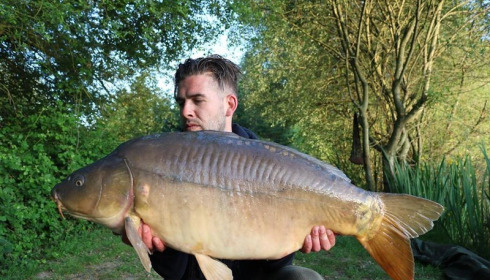 A 33 lb carp from Lillypool, Aaron Ludlow, May 2018