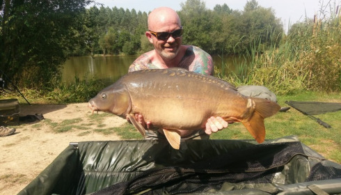 A 26 lb 12 oz carp from Lillypool, Mike Brown, Aug 2017
