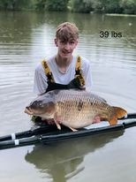 A 39 lb carp from Lillypool, Owen Donnelly, Jun 2022