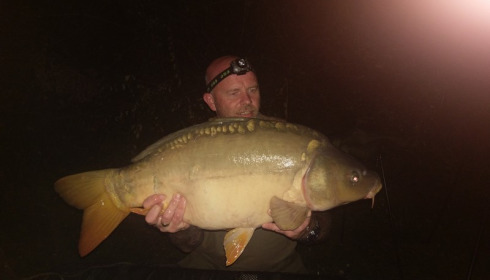 A 25 lb 6 oz carp from Lillypool, Mike Brown, Aug 2017