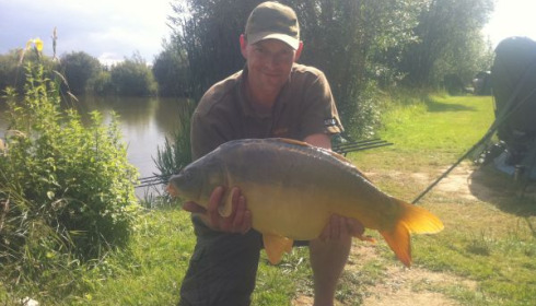 A carp from Lillypool, Si, Jun 2011