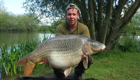 A 52 lb 8 oz carp from Lillypool, Will, May 2016
