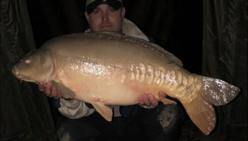 A 30 lb 3 oz carp from Lillypool, Scott Nolan, Nov 2018