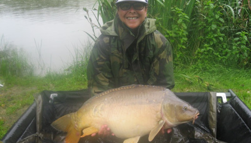 A 34 lb 9 oz carp from Lillypool, Lorna Smith, Jun 2016
