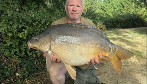 A 24 lb 8 oz carp from Lillypool, Mark Ryan, Sep 2018