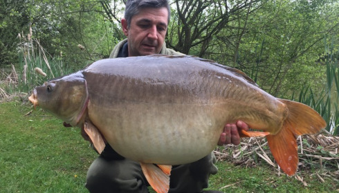 A 32 lb 10 oz carp from Lillypool, Jason Newland, Apr 2017