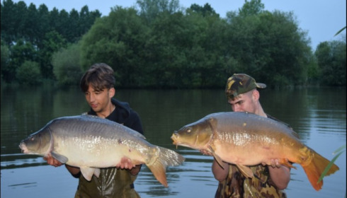 A carp from Lillypool, Lewis & Ben, Jun 2018