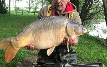 A 28 lb 4 oz carp from Lillypool, Mark Ludlow, May 2018