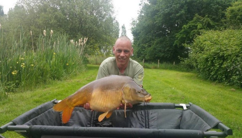 A 23 lb 7 oz carp from Lillypool, Damien Owen, Jun 2016