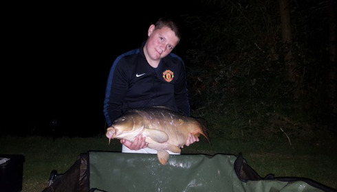 A 27 lb carp from Lillypool, Toby May, Jul 2016
