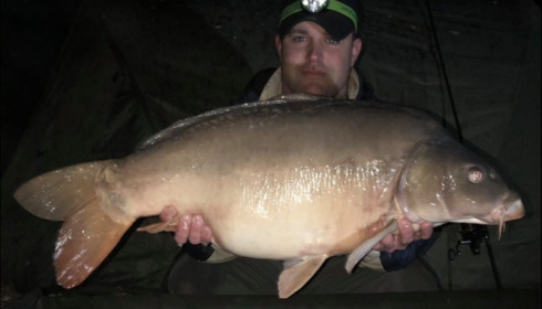 A 33 lb 2 oz carp from Lillypool, Scott Nolan, Nov 2018