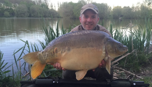 A 29 lb carp from Lillypool, Aaron , May 2016