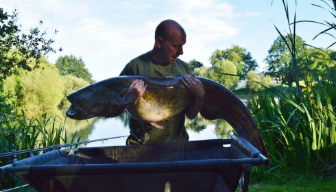 A 58 lb catfish from Lillypool, Paul Fitzgibbons, Jun 2017
