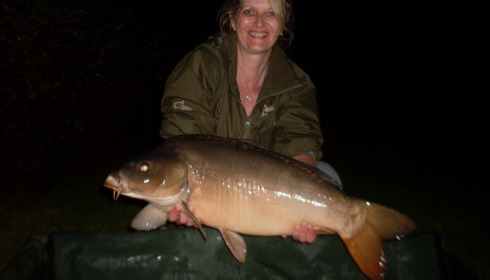 A 22 lb 9 oz carp from Lillypool, Sally Malcolm, Jul 2014