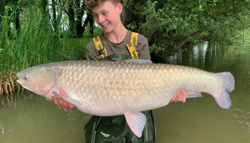 A 40 lb fish from Lillypool, Jamie Gattie, May 2022