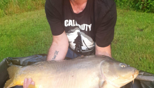 A 25 lb carp from Lillypool, Luke Hilliard, May 2022