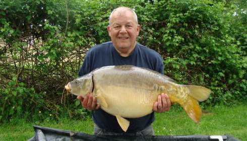 A 31 lb 12 oz carp from Lillypool, Derek Hayward, May 2016