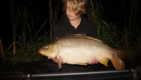 A 20 lb 5 oz carp from Lillypool, Callum Gordon, Aug 2015