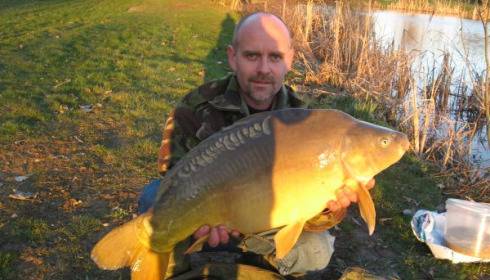 A 27 lb carp from Lillypool, Jay, Mar 2011