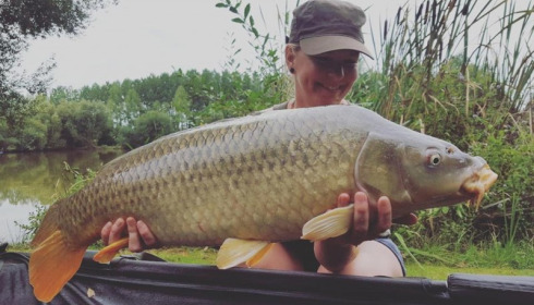 A 20 lb carp from Lillypool, Abi Bainbridge, Aug 2017