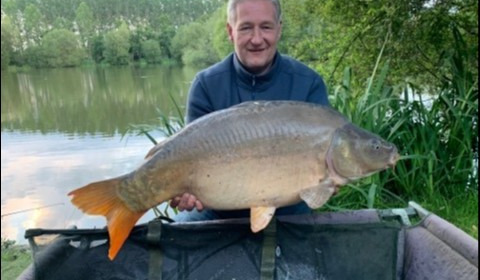 A 38 lb 4 oz carp from Lillypool, Michael kelly, Jun 2019