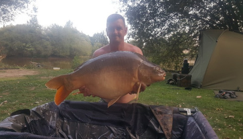 A 30 lb 14 oz carp from Lillypool, John Holmes, Aug 2017
