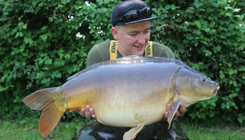 A 30 lb 14 oz carp from Lillypool, Josh Mabbitt, May 2018