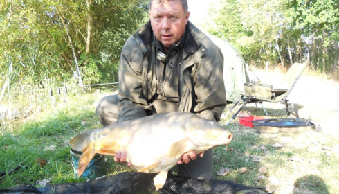 A 29 lb carp from Lillypool, Gary, Aug 2013
