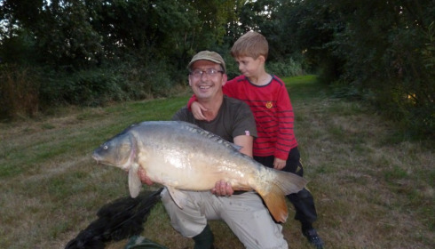 A 22 lb 4 oz carp from Lillypool, dave, Aug 2013