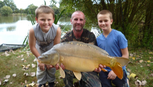 A 23 lb 2 oz carp from Lillypool, Mark Antrobus, Sep 2013