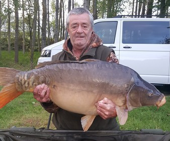 A 49 lb 6 oz carp from Lillypool, Terry Biggs, Apr 2017
