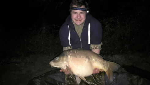 A 30 lb carp from Lillypool, Keenan Sheffield, Mar 2018
