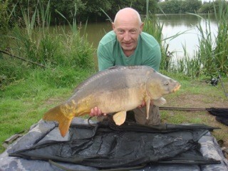 A 28 lb 8 oz carp from Lillypool, Trevor Burgess, Jun 2013