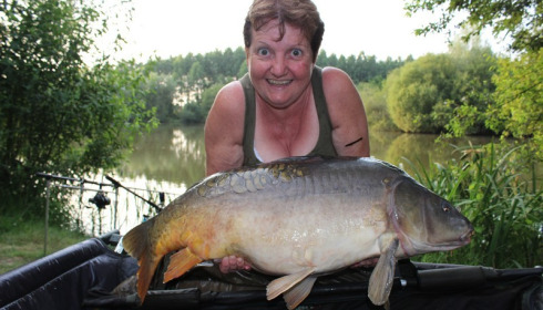 A 29 lb carp from Lillypool, Su Finlay-Woods, Jun 2017