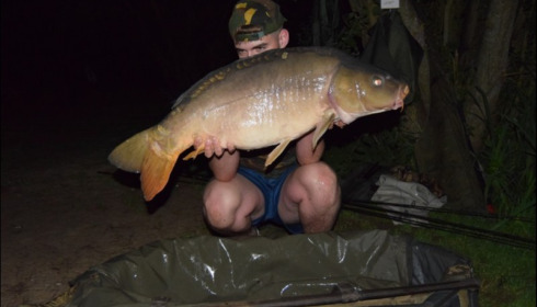 A carp from Lillypool, Lewis Herbert, May 2018