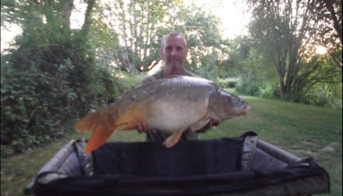 A 39 lb carp from Lillypool, Mark Antrobus, Jul 2019