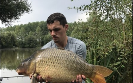 A 23 lb carp from Lillypool, Chris Pollard, Aug 2018