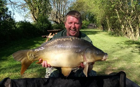 A 23 lb 8 oz carp from Lillypool, Craig Pointon, Apr 2017