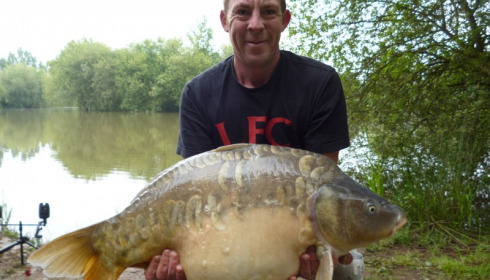 A 29 lb carp from Lillypool, Steve Cookson, May 2014