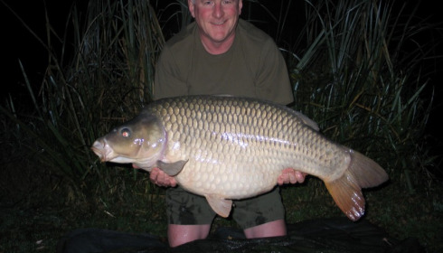 A 46 lb 4 oz carp from Lillypool, Merv Oakenfull, Oct 2014