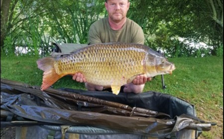 A 36 lb 4 oz carp from Lillypool, Glynn Jones, Jul 2018