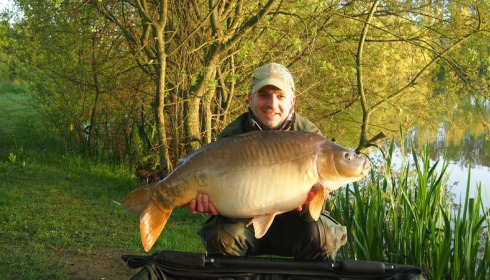 A 30 lb 2 oz carp from Lillypool, Aaron , May 2016